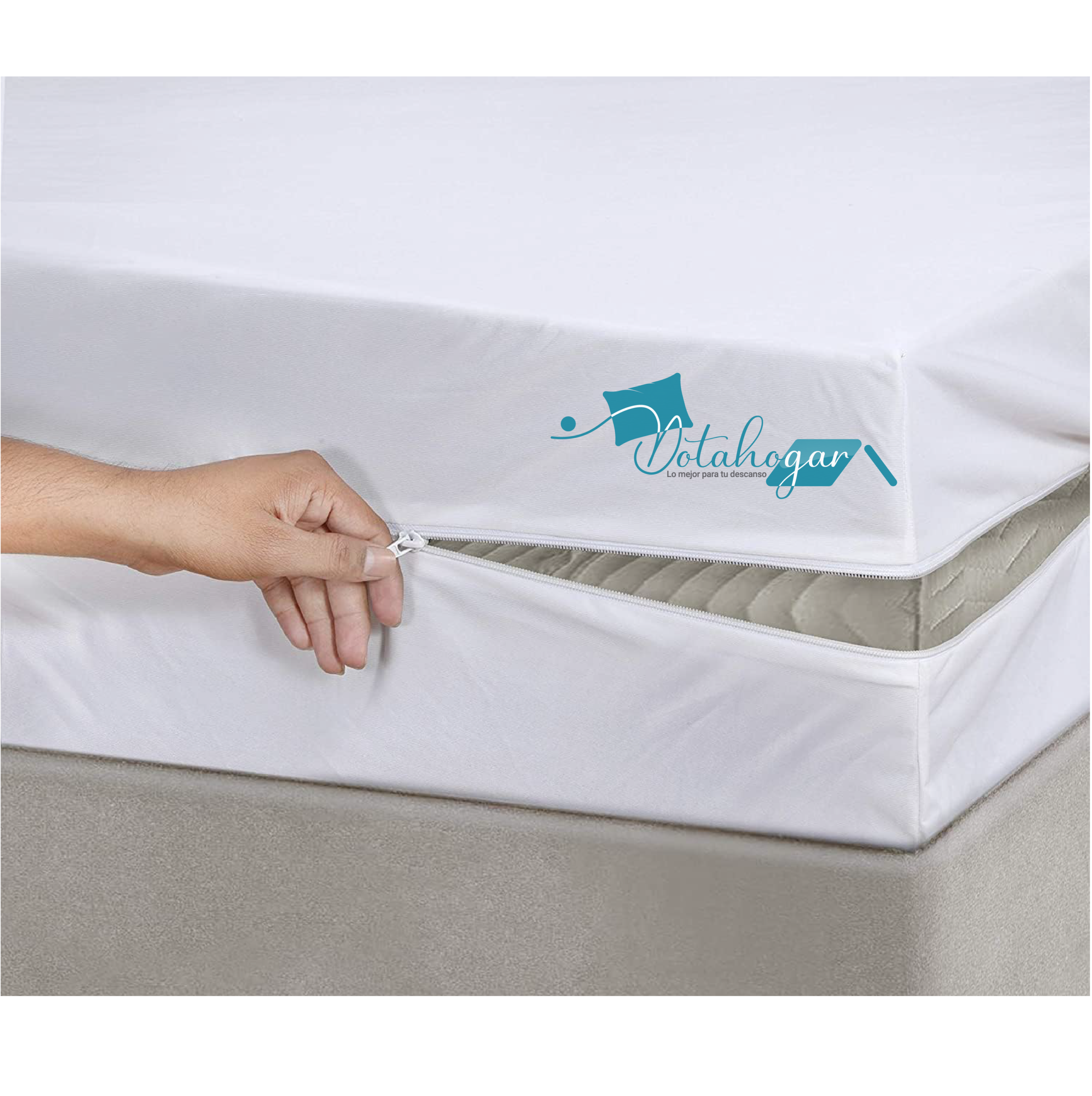 Protector colchón acolchado ajustable Impermeable